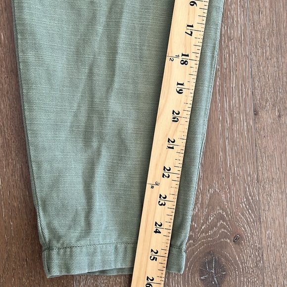 Abercrombie & Fitch Button-Up Utility Jumpsuit in Olive Green size small - Picture 11 of 13